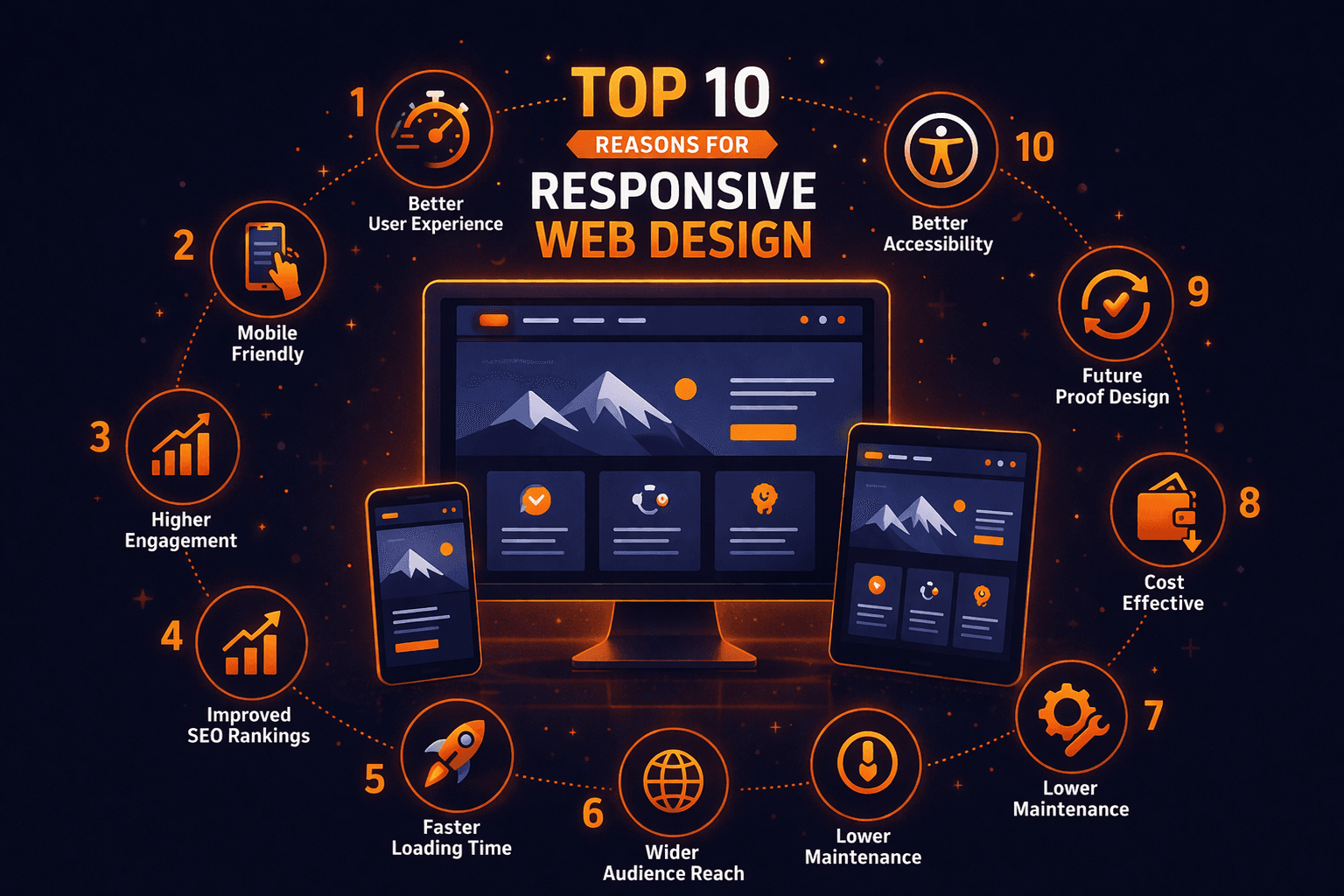 Top 10 Reasons for Responsive Web Design