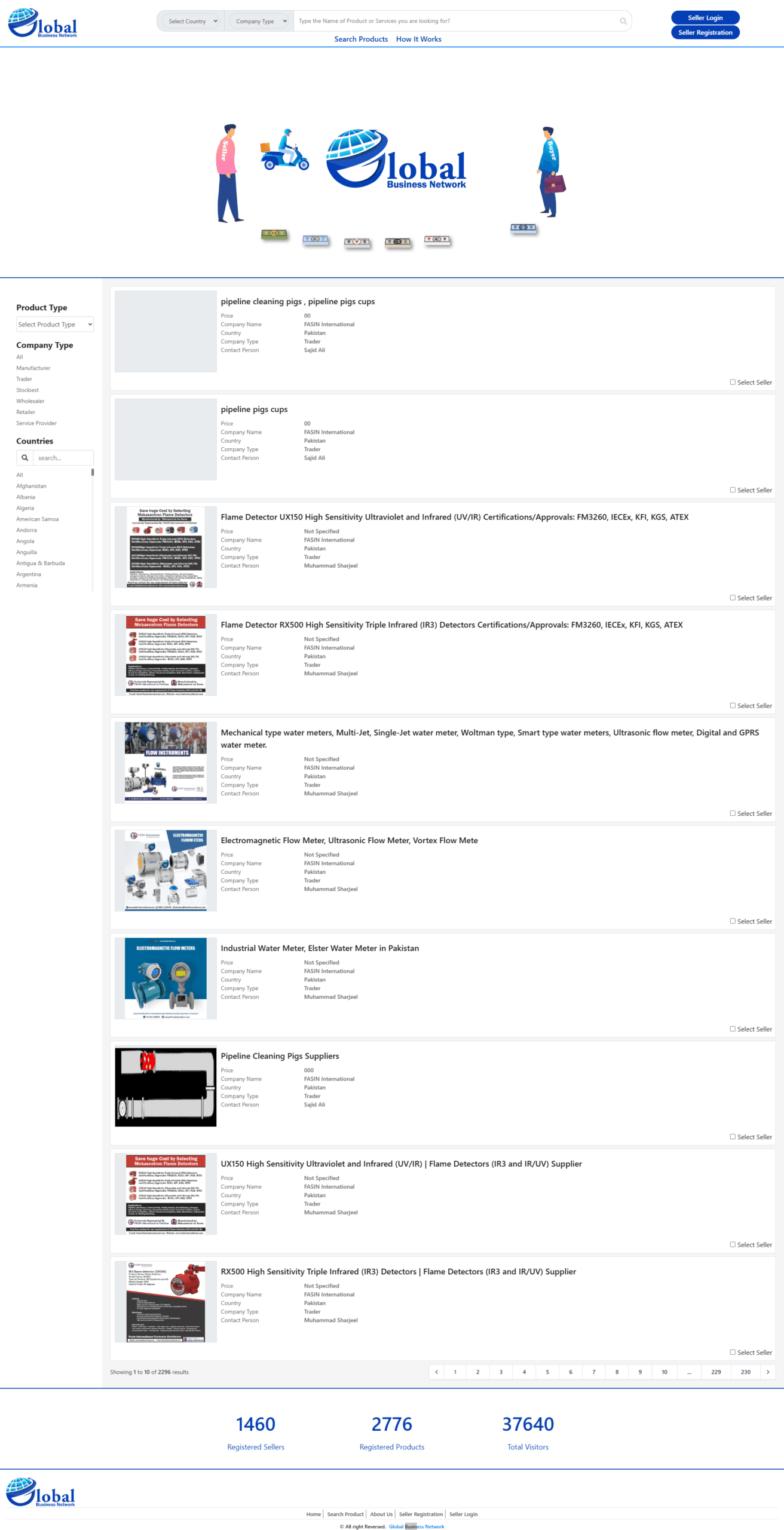 Global Business Network – Laravel Based Business Listing Directory