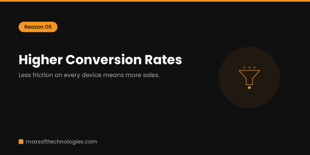 Higher Conversion Rates