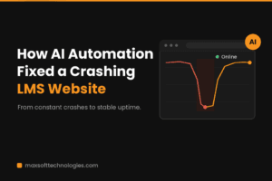 How AI Automation Fixed a Crashing LMS Website