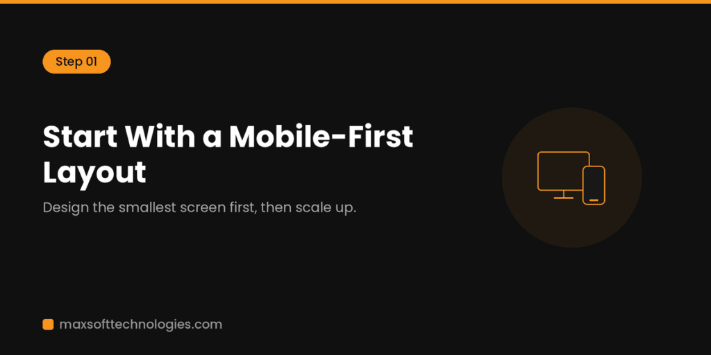 Mobile-First Layout