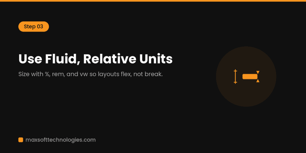 Relative Units Instead of Fixed Pixels